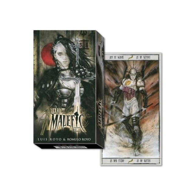 Tarot Malefic Time - Capa e Carta