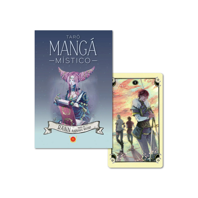 Tarô Mangá Místico (Livro + Cartas)