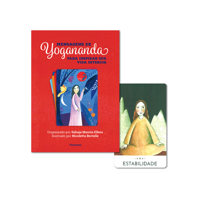 Mensagens de Yogananda para Inspirar sua Vida Interior - Capa e Carta 