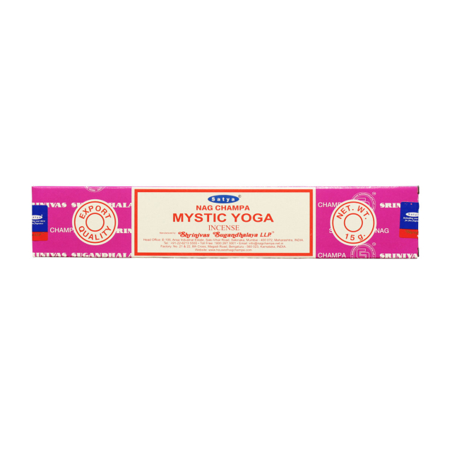 Incenso Massala Mystic Yoga Satya