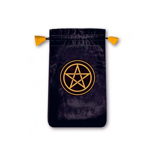 Mini Bolsa para Oráculo e Tarot - Pentáculo