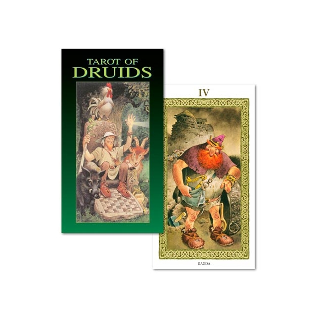 Tarot of Druids da Lo Scarabeo - Capa e Carta