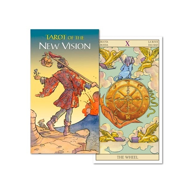 Tarot of the New Vision da Lo Scarabeo - Capa e Carta