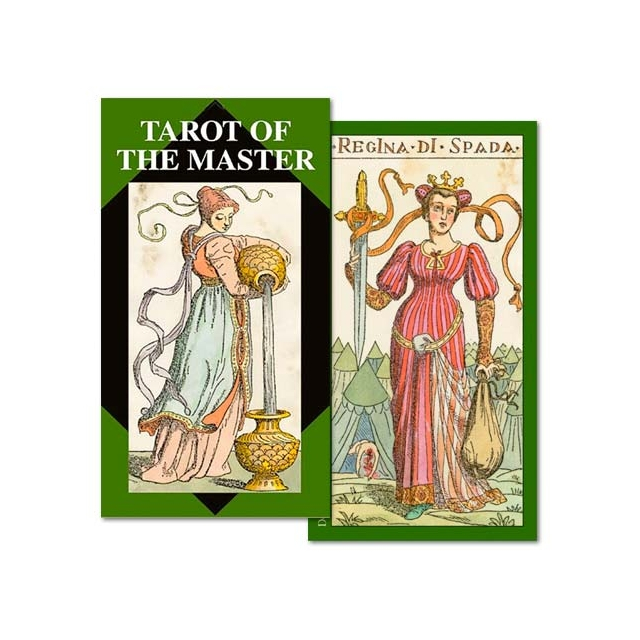 Tarot of The Master da Lo Scarabeo - Capa e Carta 