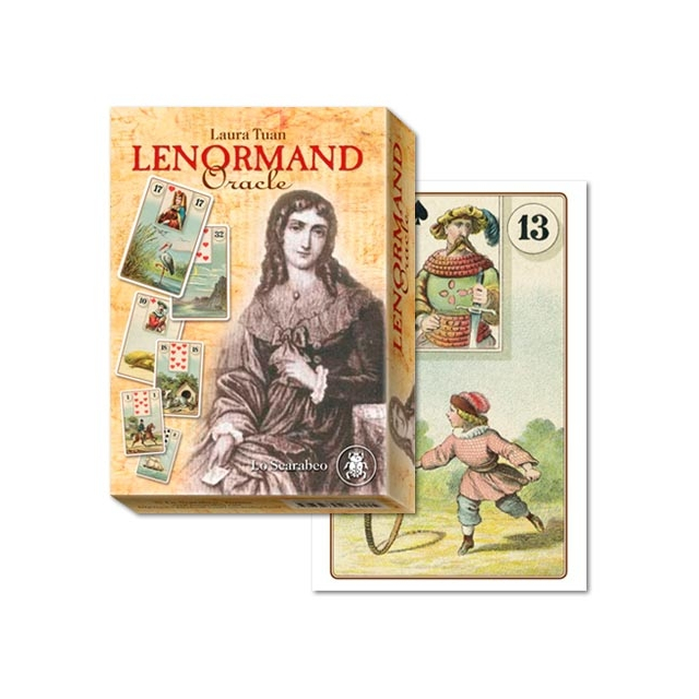 Lenormand Oracle (Versão Inglês) da Lo Scarabeo - Capa e Carta 