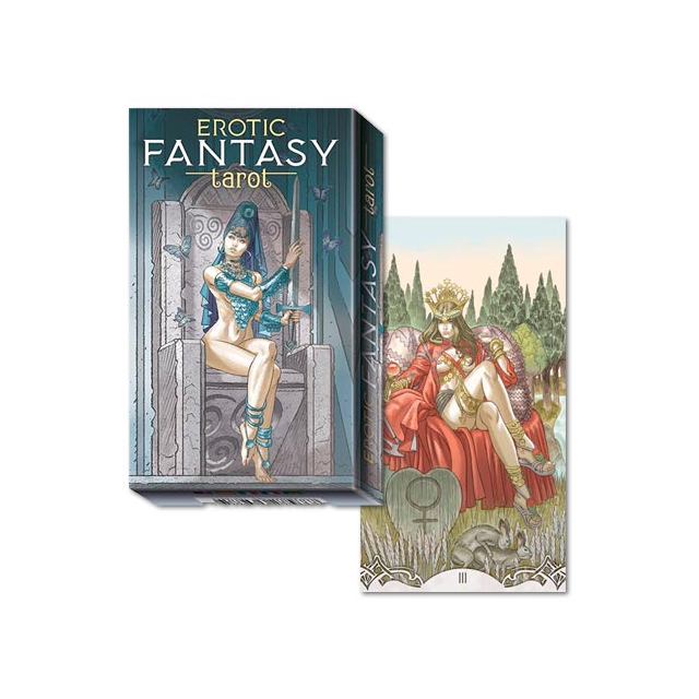 Erotic Fantasy Tarot - Capa e Carta 