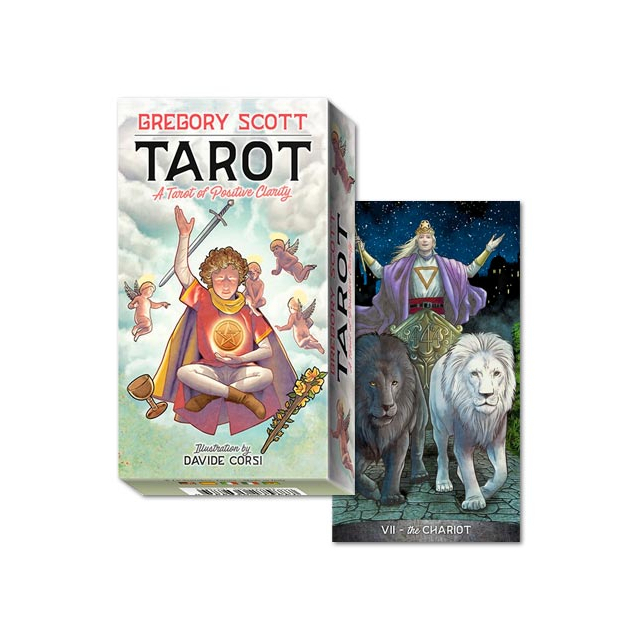 Gregory Scott Tarot - Capa e Carta 