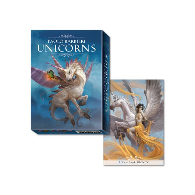 Unicorns Oracle - Capa e Carta 