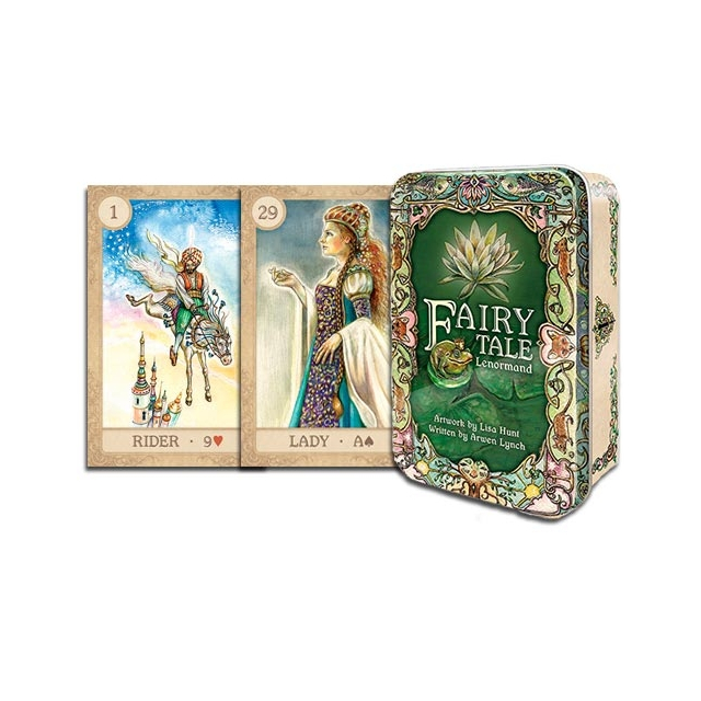 Fairy Tale Lenormand - Em Lata - Capa e Cartas 