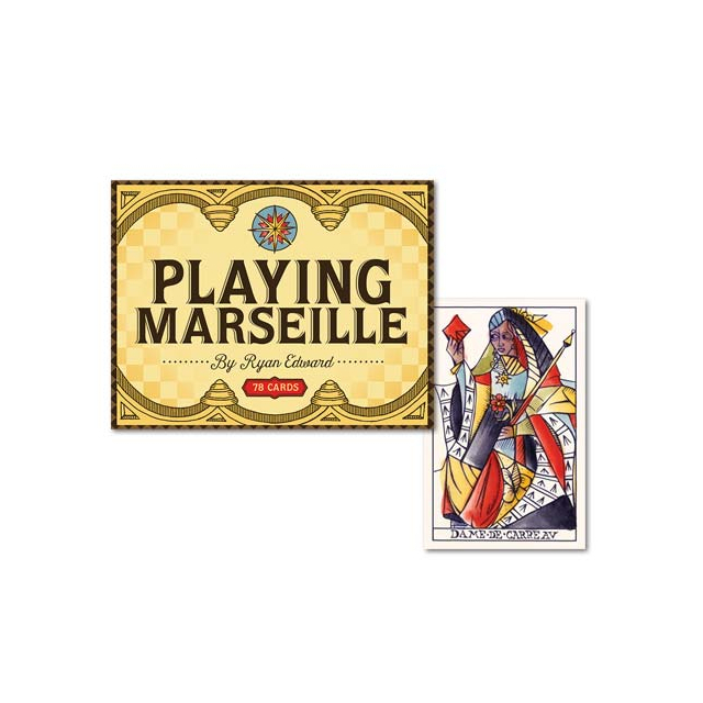 Playing Marseille - Capa e carta