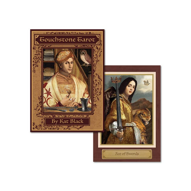 Touchstone Tarot - Capa e Carta 