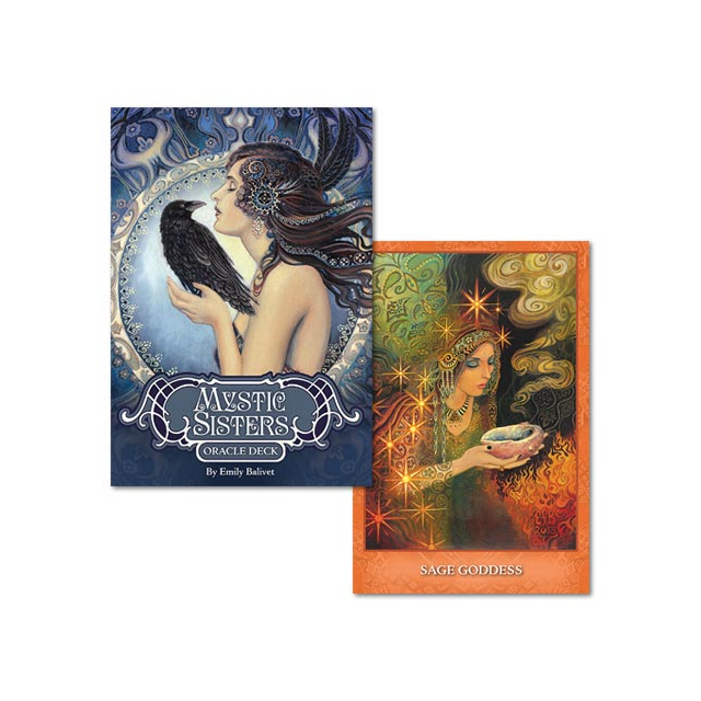 Mystic Sisters Oracle Deck - Capa e Carta 