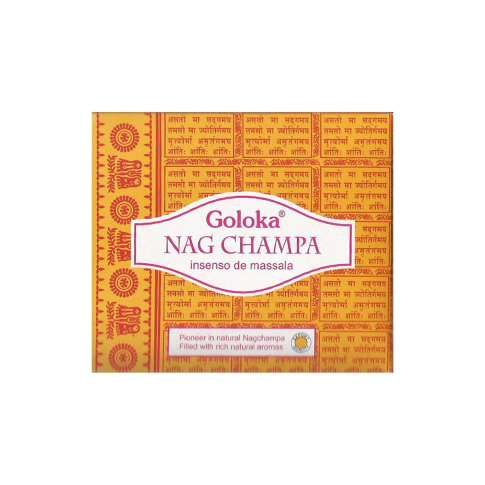 Incenso Cone Massala Nag Champa Goloka